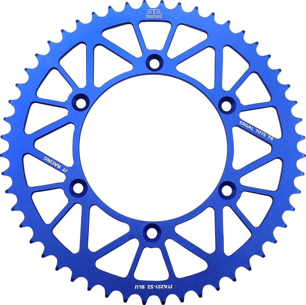 JT Sprockets Pignon RL 52T Yam Blu
