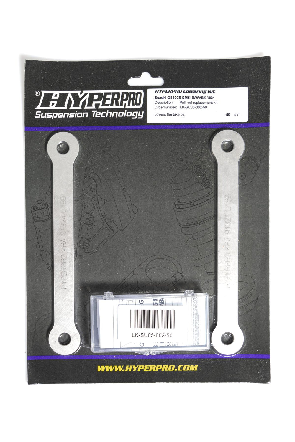 Hyperpro LOW Kit -50MM Suz GS500E