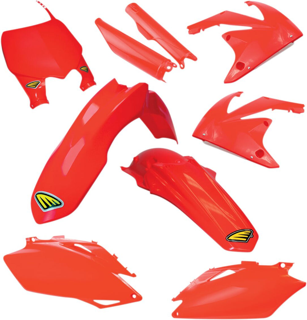 Garde-boue tout-terrain Cycra Plastique Kit P-flow CRF Rouge pour Honda CRF 250 R et CRF 450 R — réf 14031077