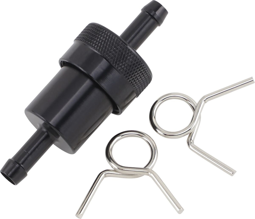 Emgo Carburant Filtre Noir 5/16