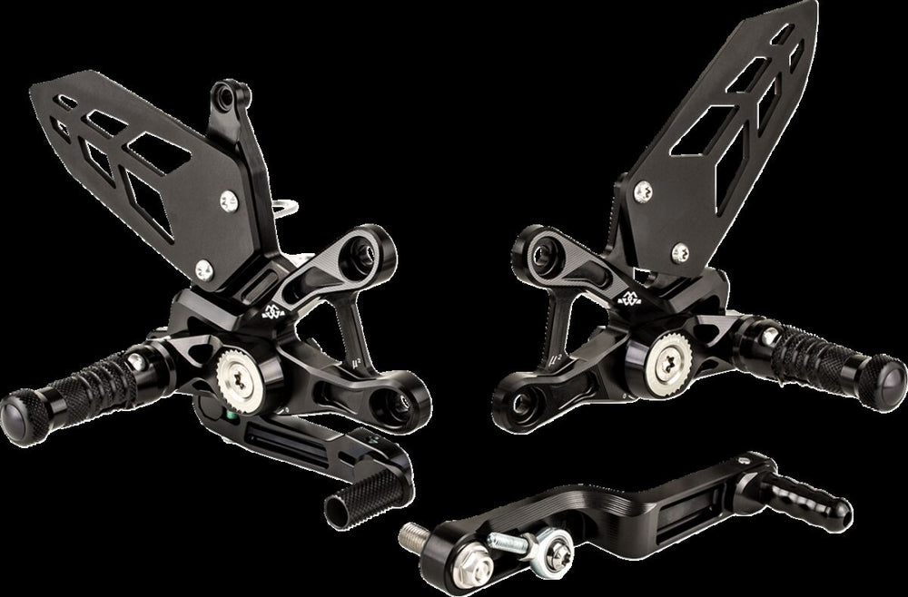Gilles Tooling Rearset MUE2 Suzuki Noir