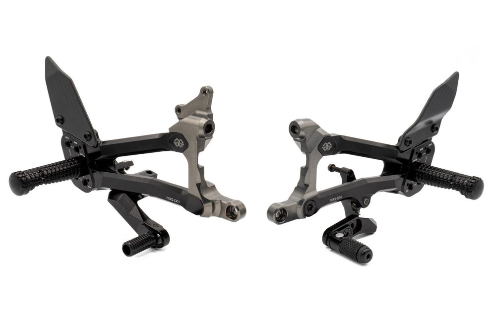 Gilles Tooling Rearset FXR Noir Duc