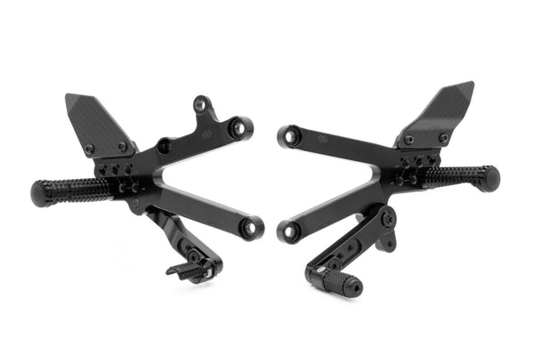 Gilles Tooling Rearset FXR Noir Kawas