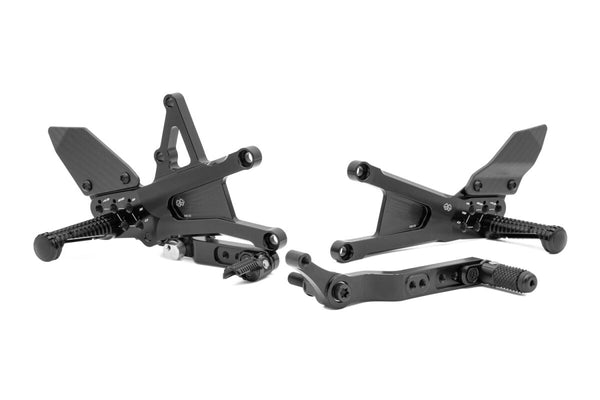 Gilles Tooling Rearset FXR Noir Triumph