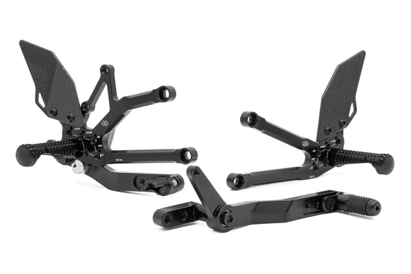 Gilles Tooling Rearset FXR Noir Triumph