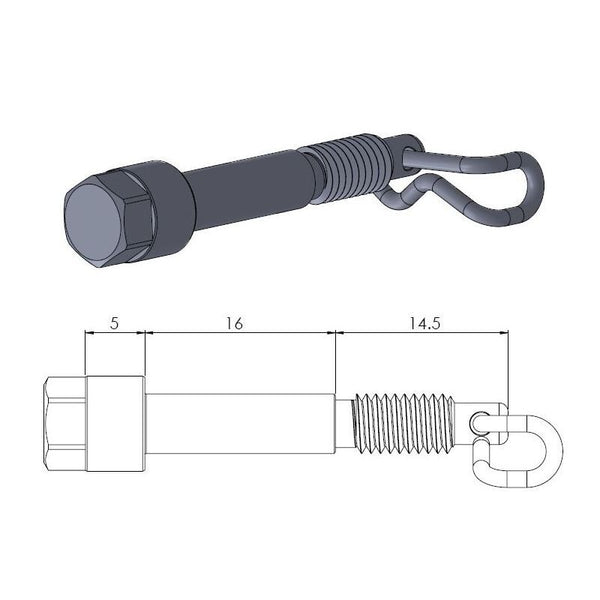Moto-Master Frein Plaquette Pin