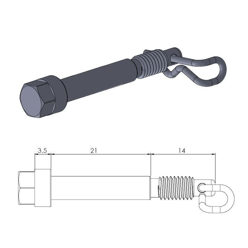 Moto-Master Frein Plaquette Pin