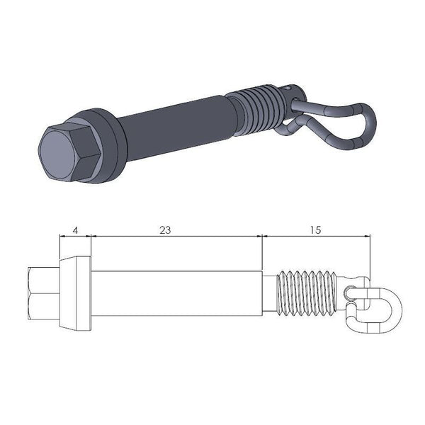 Moto-Master Frein Plaquette Pin