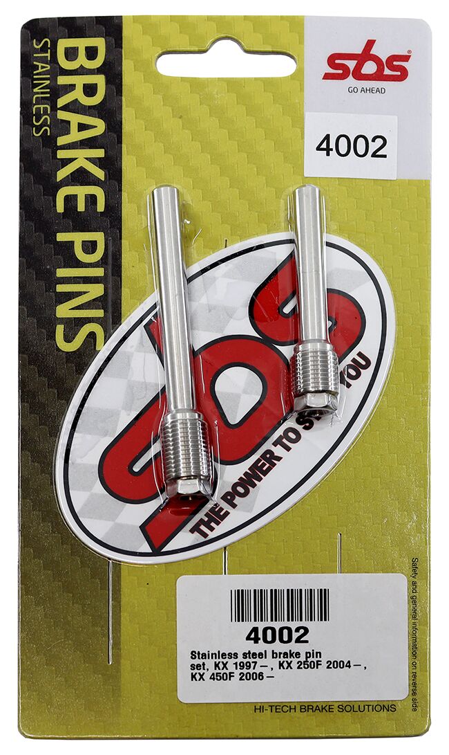 Kit de réfection d'étrier SBS Frein Pin — réf 17020698