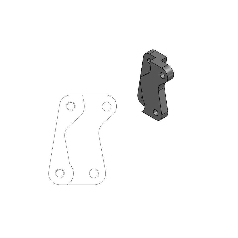 Moto-Master Frein Étrier Adaptor SM