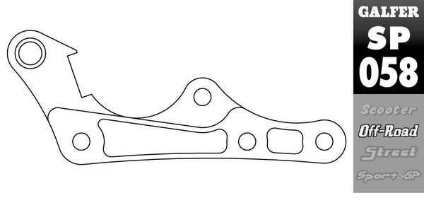 Galfer Frein Étrier Adaptor
