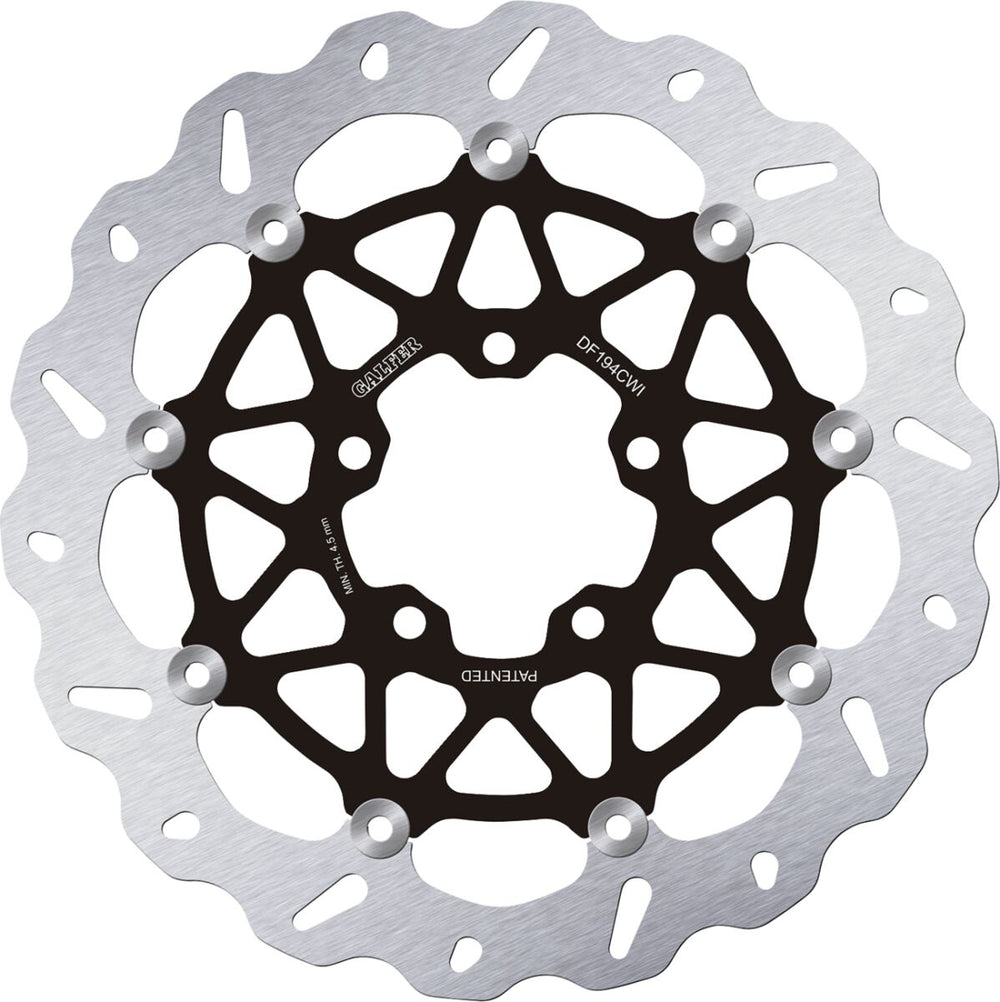 Disque de frein route Galfer Float Wave Gauche pour Kawasaki ZX-10 R 1000 ABS et ZX-10 R 1000 R ABS — réf 17103801