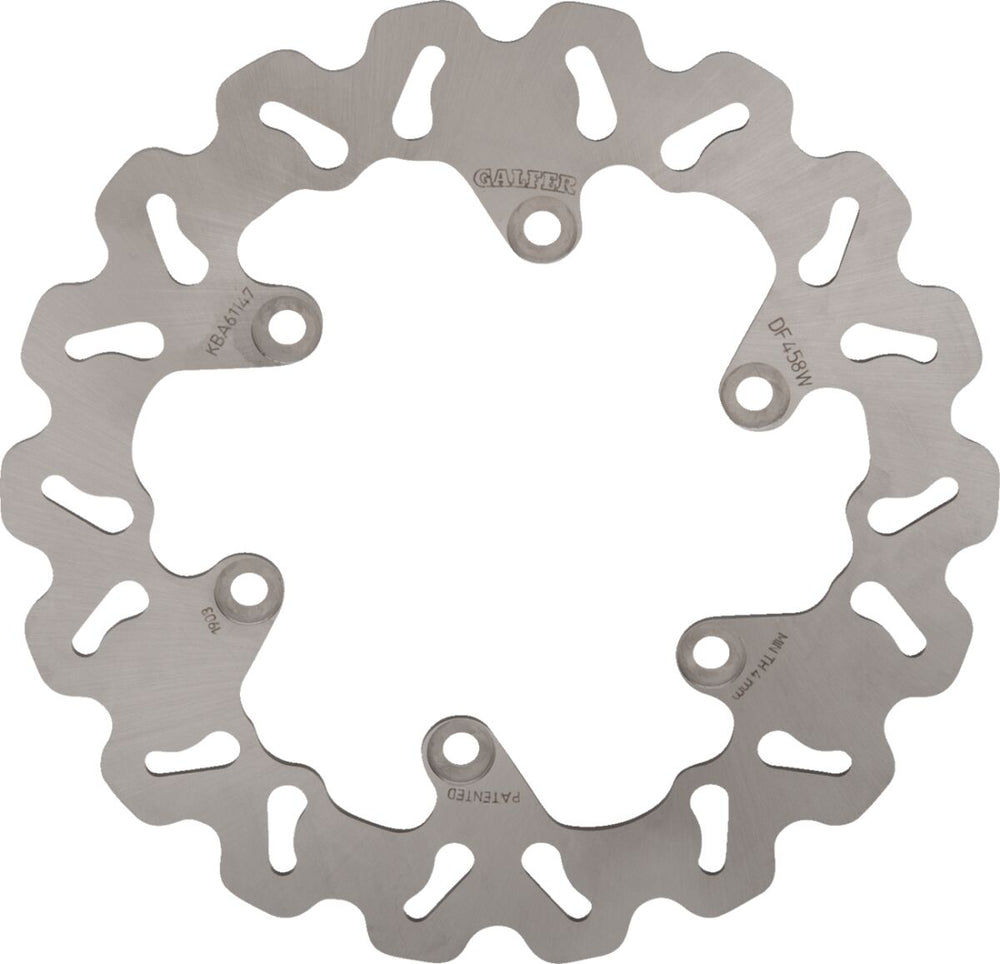 Disque de frein route Galfer Fixe Wave pour Cagiva GRAN CANYON 900, Italjet JUPITER 250, Laverda 650 GHOST et 22 autres modèles — réf 17103832