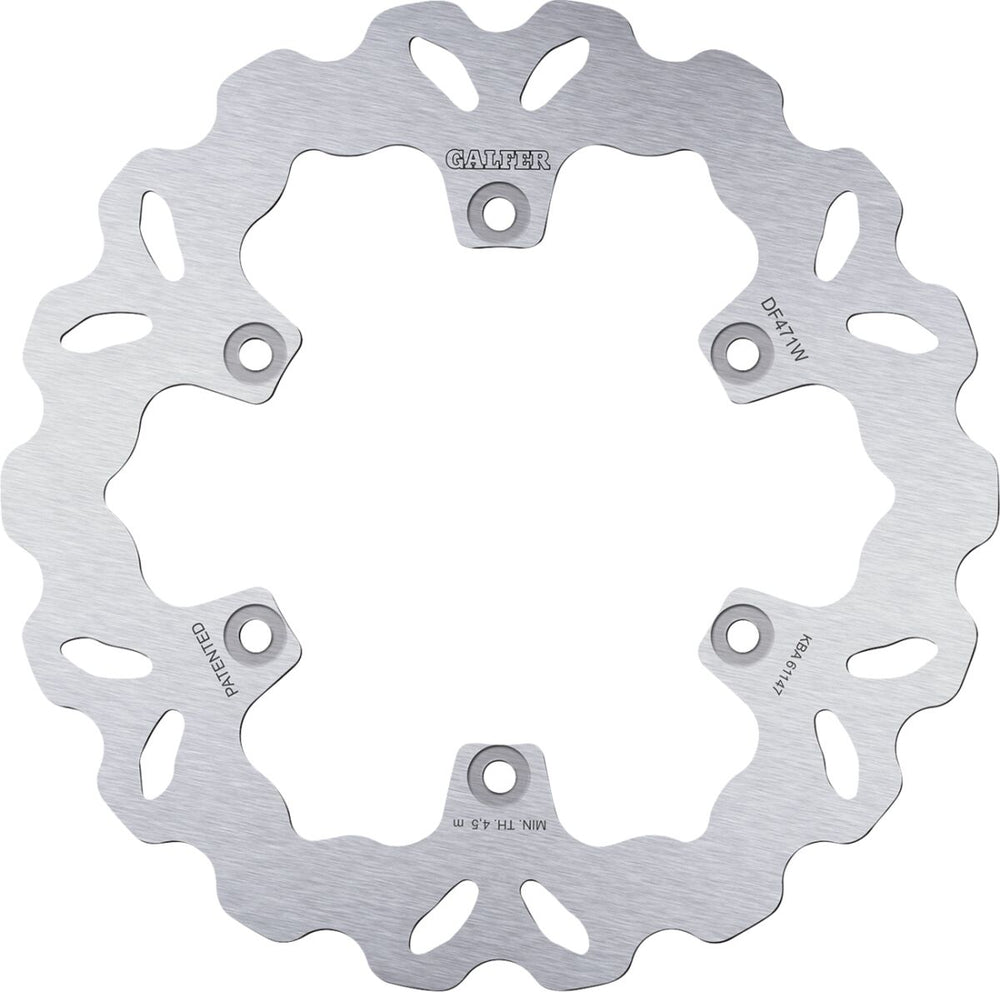 Disque de frein route Galfer Fixe Wave pour Yamaha BT 1100, FZ 600, FZ 700 et 22 autres modèles — réf 17103837