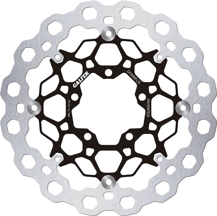 Disque de frein route Galfer Float Cubiq pour Triumph BONNEVILLE 1200 SPEEDMASTER ABS, BONNEVILLE 1200 T120 ABS et 23 autres modèles — réf 17104115