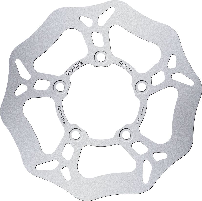 Disque de frein route Galfer Wave Fixe pour Kymco AGILITY CITY 125, AGILITY CITY 125 CBS, PEOPLE 125 E3 et 16 autres modèles — réf 17104655