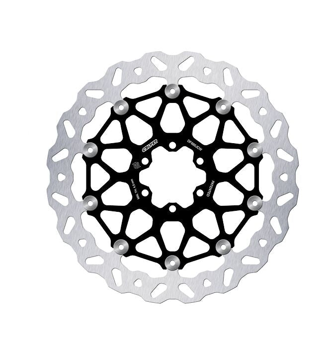 Disque de frein route Galfer Wave Floatech pour Aprilia AF1 125, Aprilia MX 125, Aprilia NA 850 et 22 autres modèles — réf 17104835