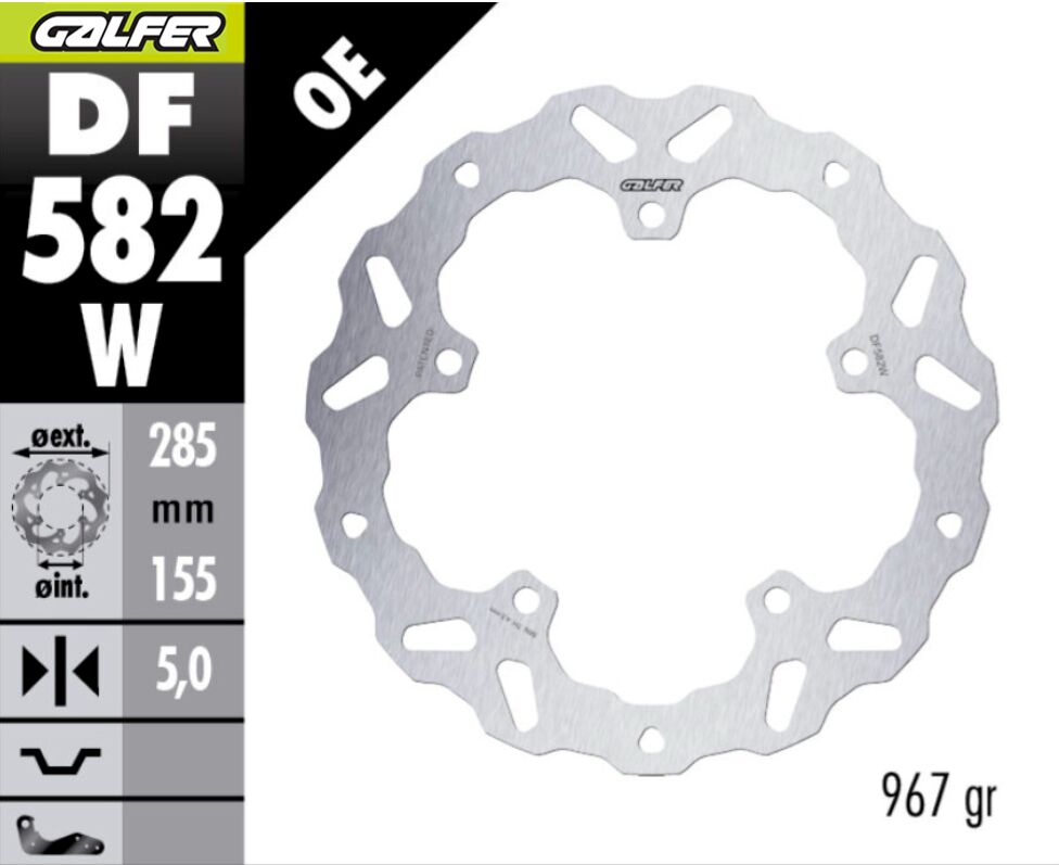 Galfer Frein Disque Wave Fixe FR