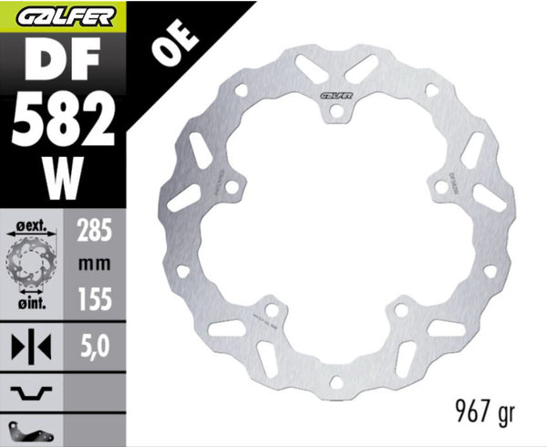 Galfer Frein Disque Wave Fixe FR
