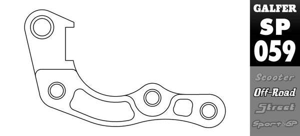 Galfer Frein Étrier Adaptor