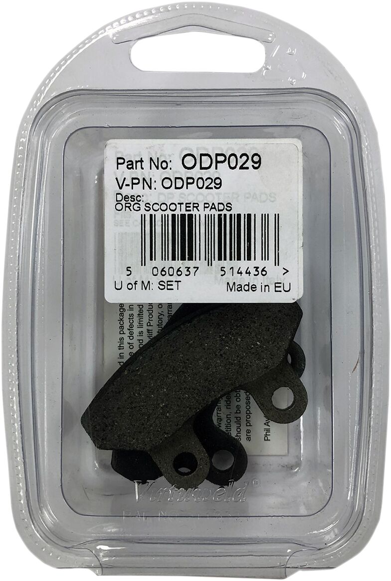 DP Brakes Plaquettes de frein organiques ODP