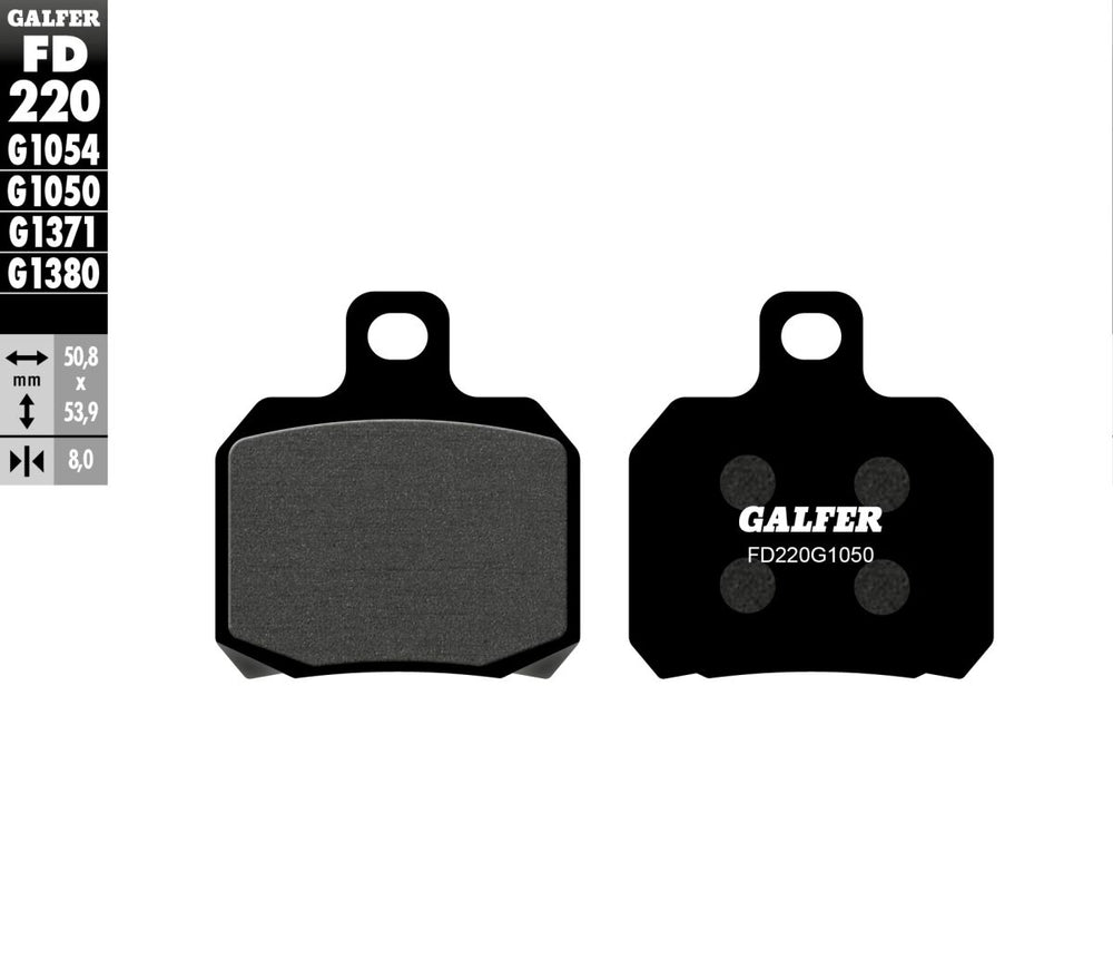 Galfer Frein Plaquette Semi Metal Scooter