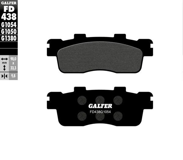 Galfer Plaquettes de frein semi-métalliques