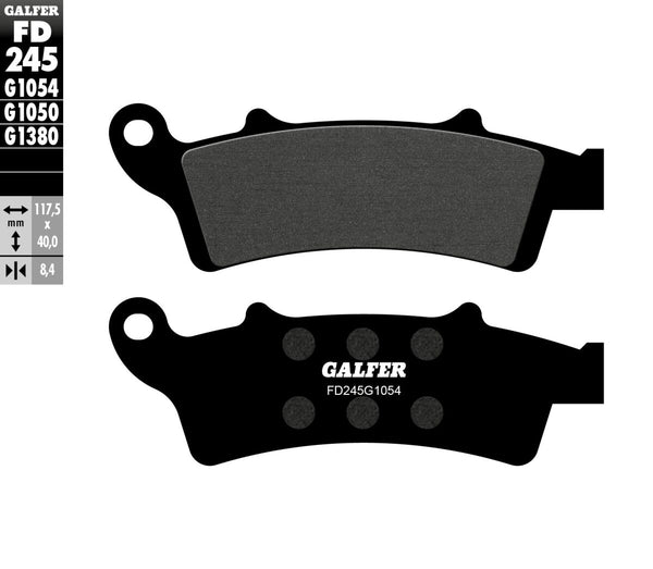 Galfer Plaquettes de frein semi-métalliques