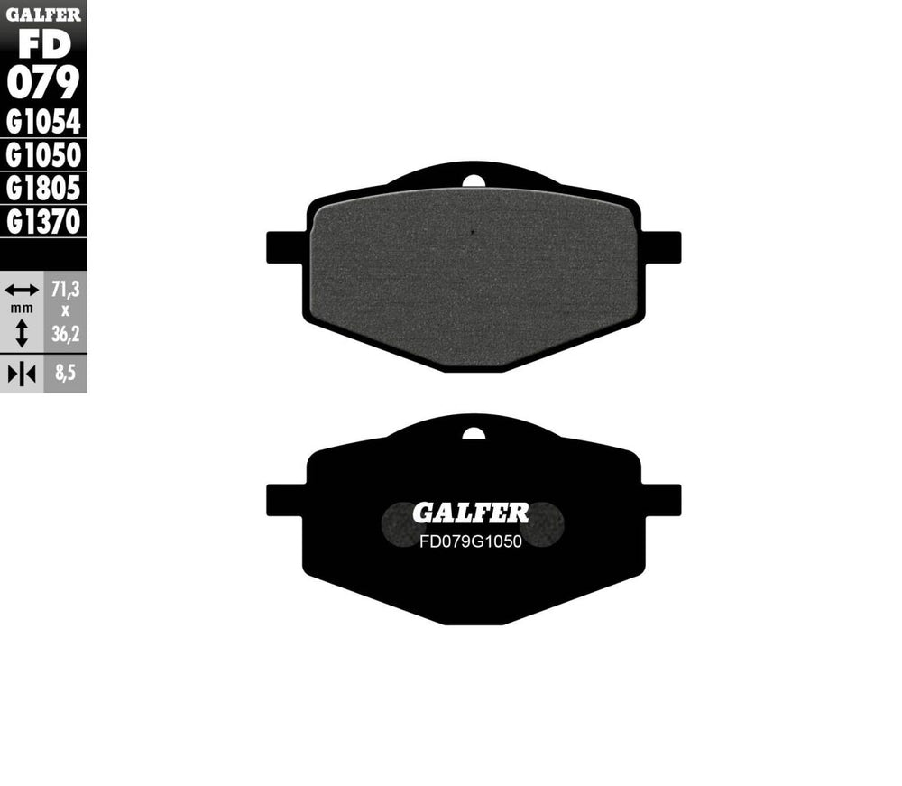 Galfer Frein Plaquette Semi Metal Scooter
