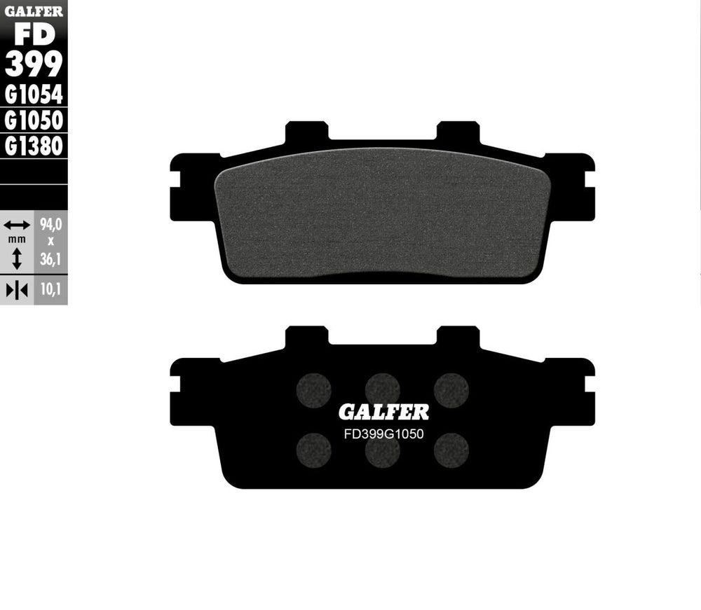 Galfer Frein Plaquette Semi Metal Scooter