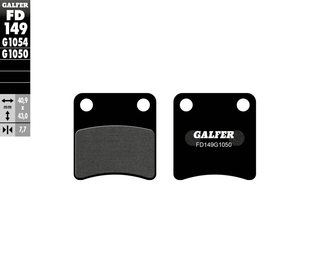 Galfer Frein Plaquette Semi Metal Scooter