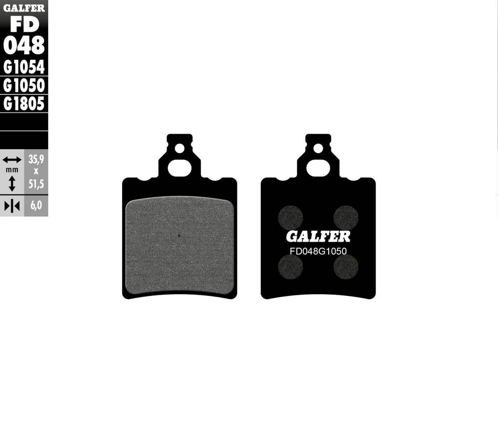 Galfer Frein Plaquette Semi Metal Scooter