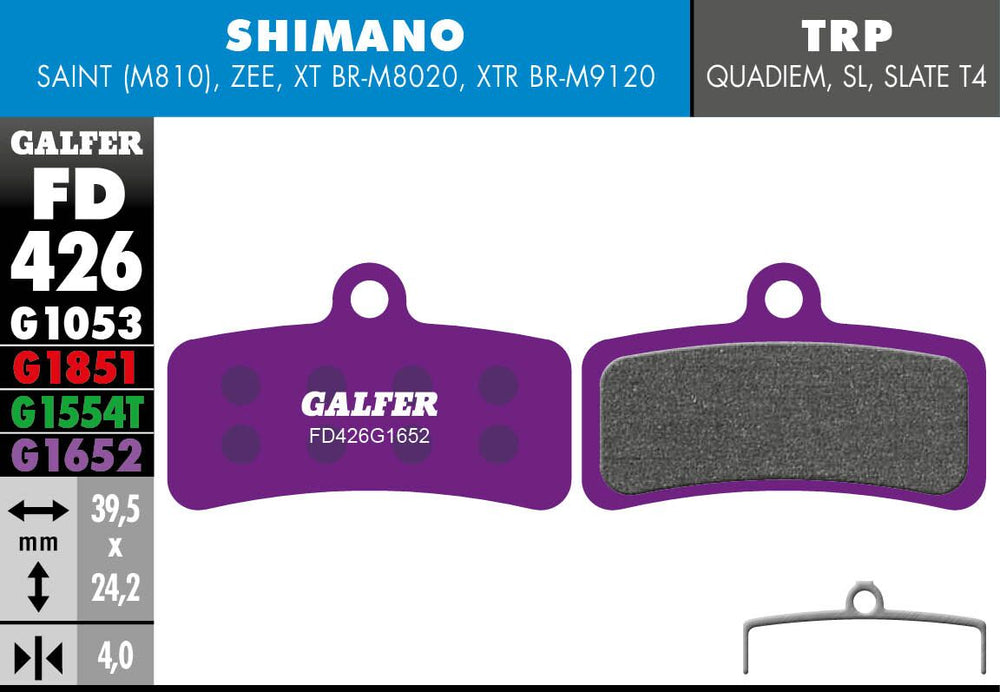 Galfer Frein Plaquette E-bike