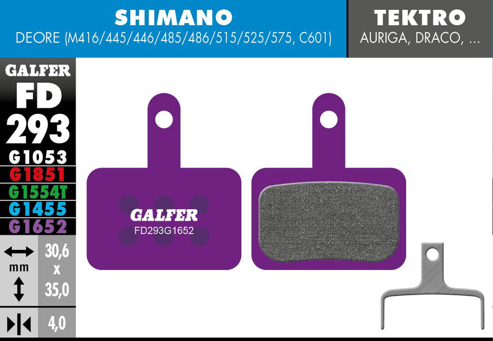 Galfer Frein Plaquette E-bike
