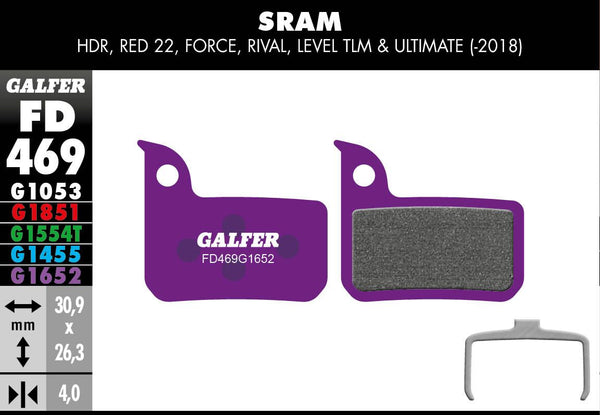 Galfer Frein Plaquette E-bike
