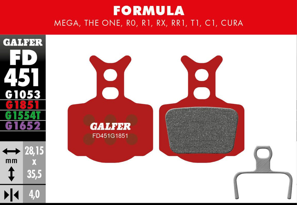 Galfer Frein Plaquette Advanced