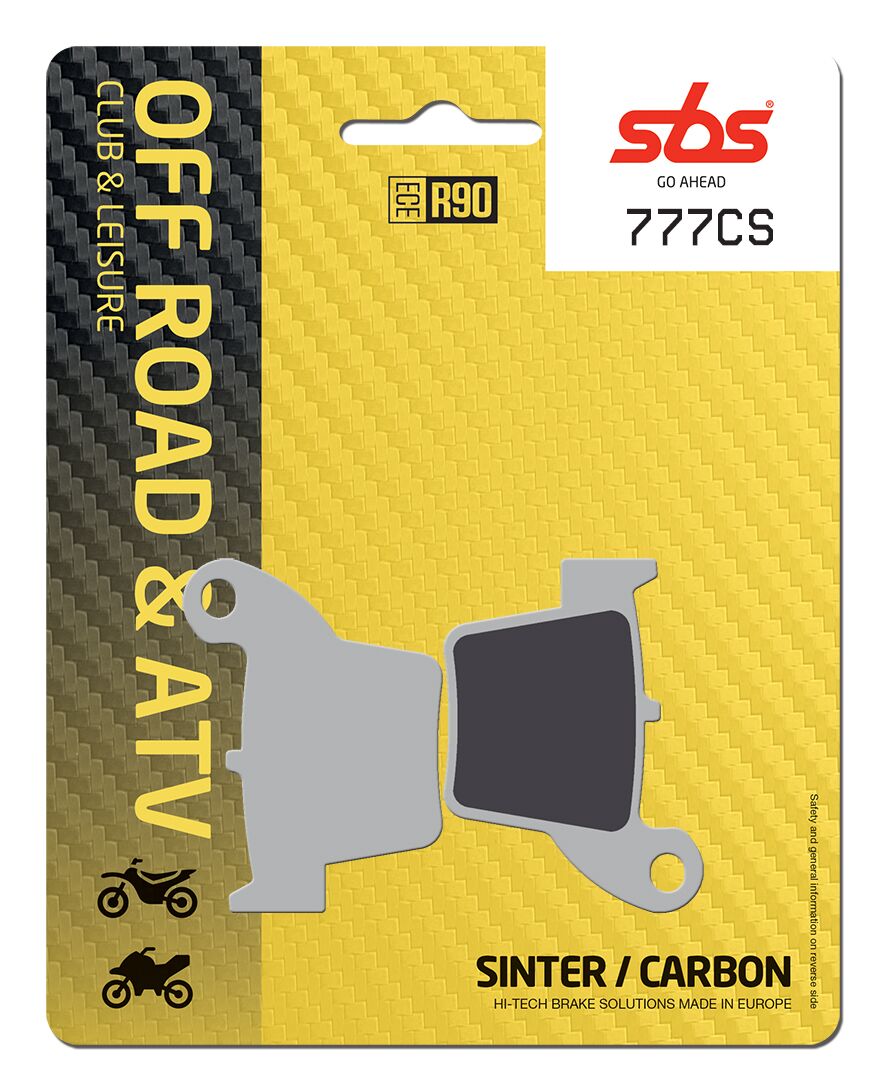SBS Frein Plaquette Car/cer Per