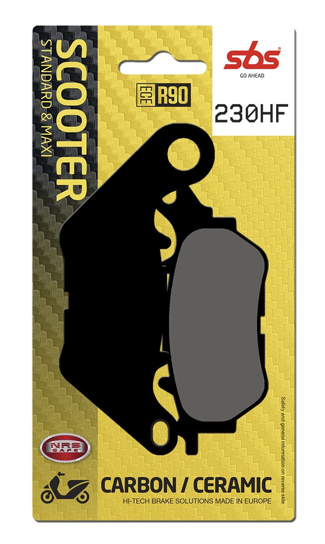 SBS Frein Plaquette Car/cer Scoot