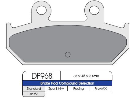 DP Brakes Frein Plaquette Suz
