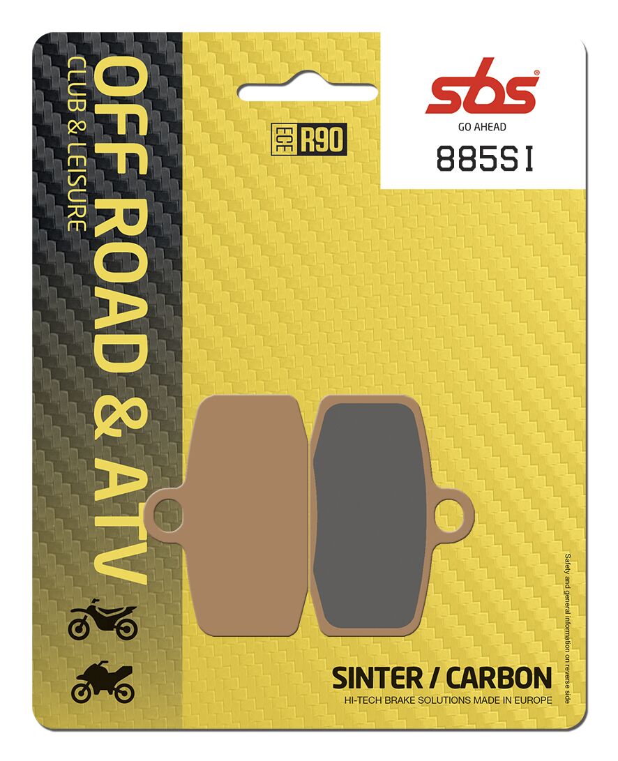 SBS Frein Plaquette Sint/car Off