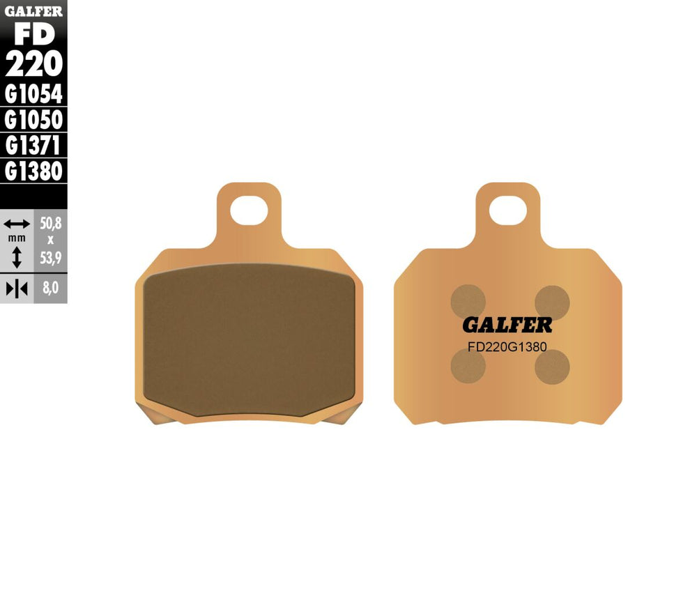 Galfer Frein Plaquette Sintered Scooter