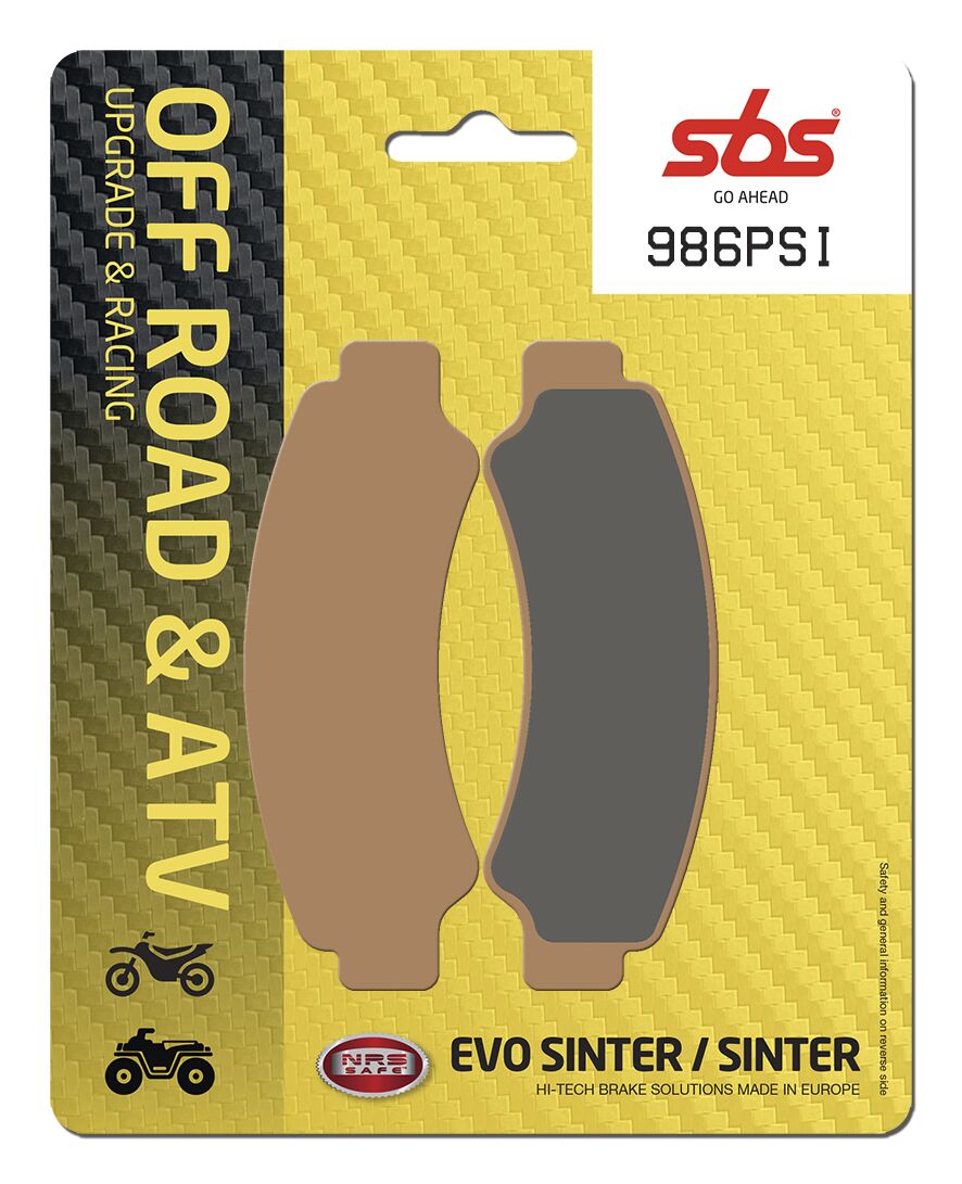 SBS Frein Plaquette Sint Atv Course