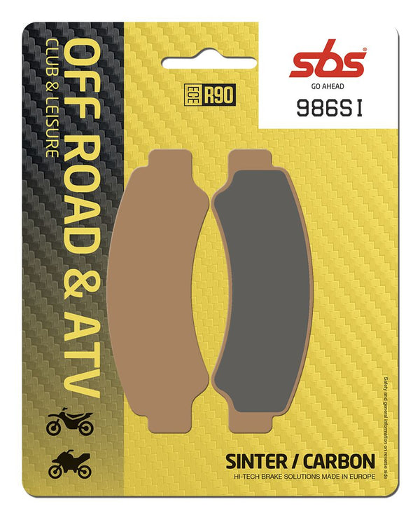 SBS Frein Plaquette Sint/car Off