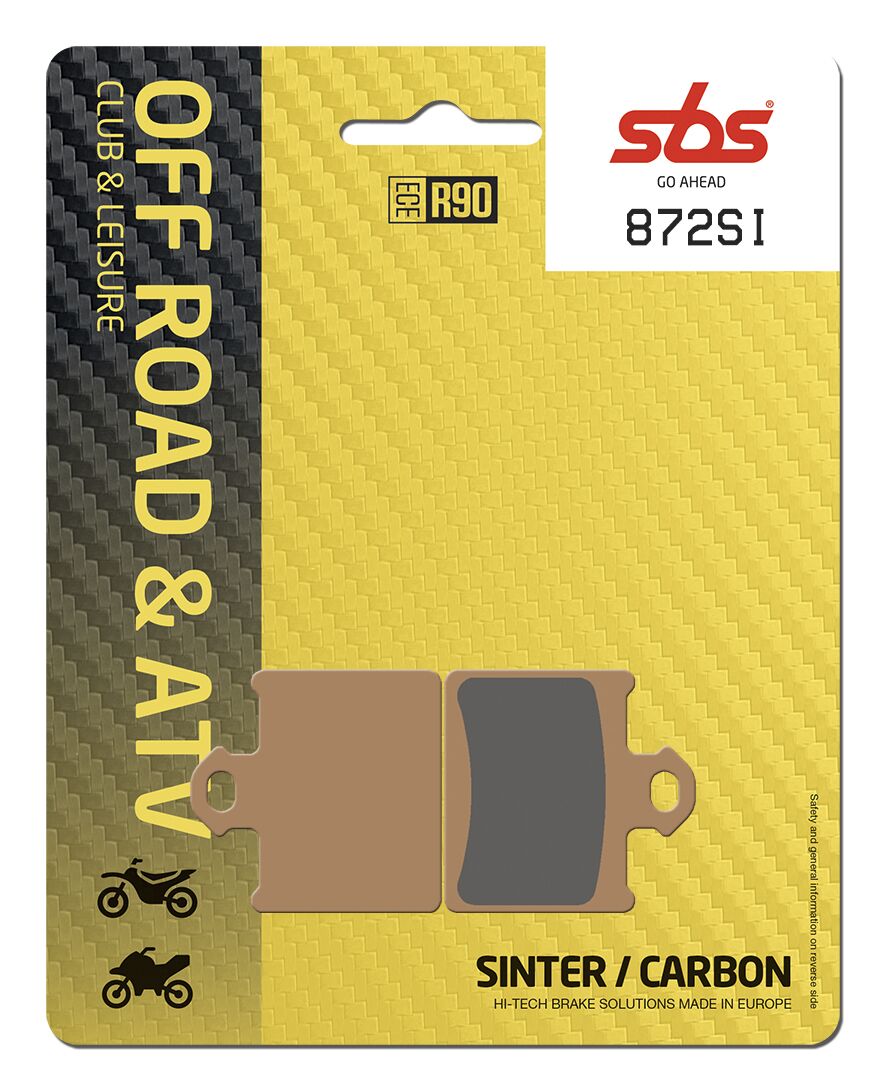 SBS Frein Plaquette Sint/car Off