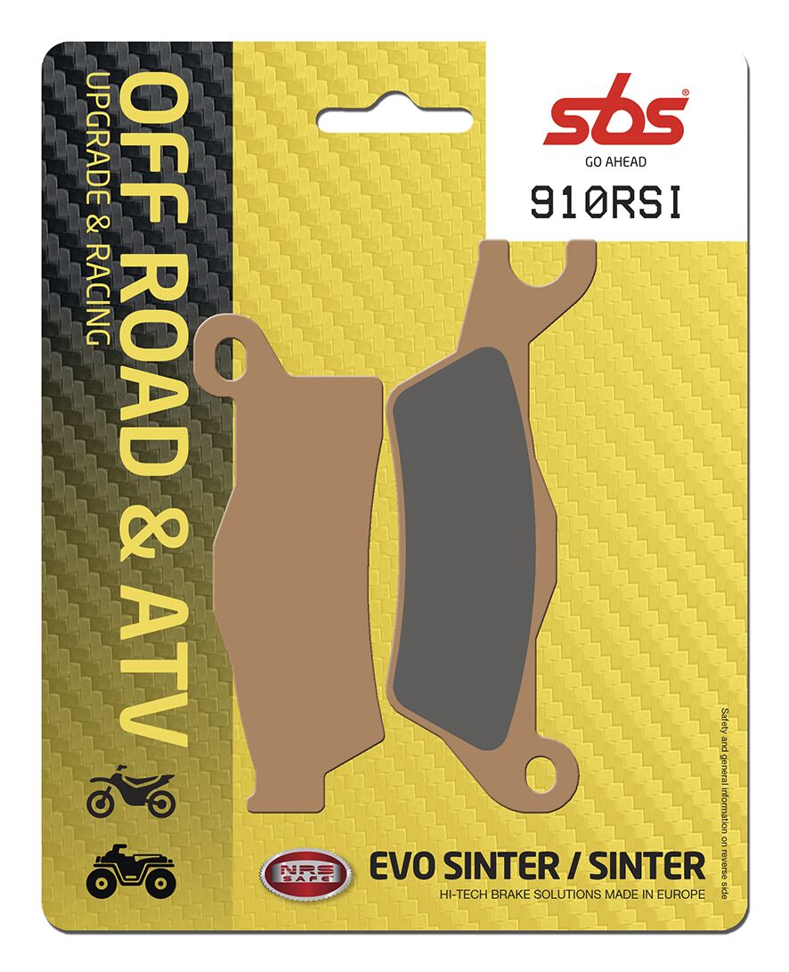 Plaquettes de frein fritté métal SBS Sint Off Course — réf 17213345
