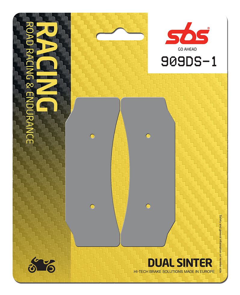 SBS Plaquettes de frein DS Racing Dual Sintered