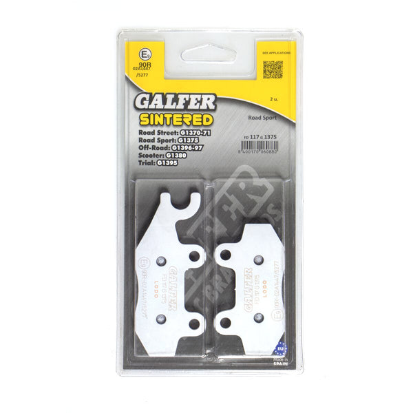 Galfer Plaquettes de frein frittées HH