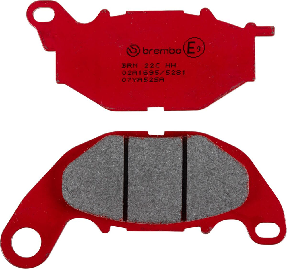 Plaquettes de frein fritté métal Brembo Sa Sint FR pour Yamaha CZD 300 A, MT-03 ABS, MT-250 et 5 autres modèles — réf 17213993
