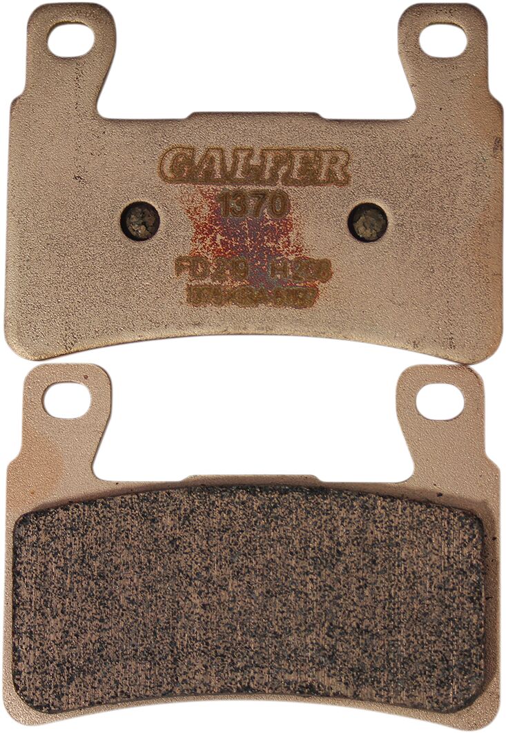 Plaquettes de frein Galfer Sintered pour Honda CB 1300, CB 1300 ABS, CB 1300 S ABS et 5 autres modèles — réf 17220786