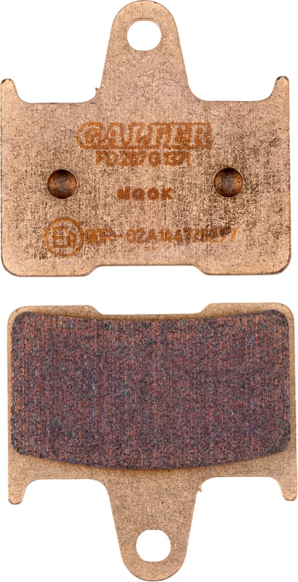 Plaquettes de frein Galfer Sintered pour Honda VT 750 C2 ABS, Honda VT 750 C2B, Kawasaki GTR 1400 ABS et 4 autres modèles — réf 17220787